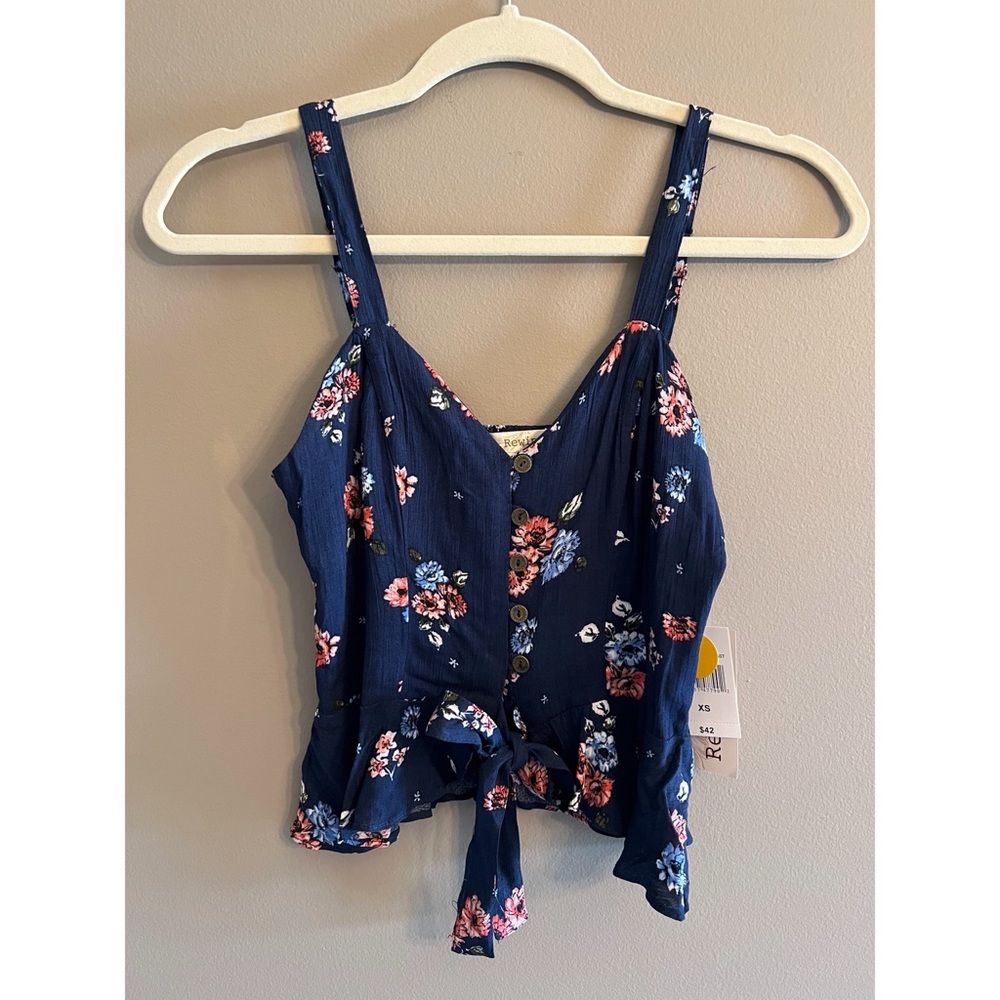 Rewind floral crop top